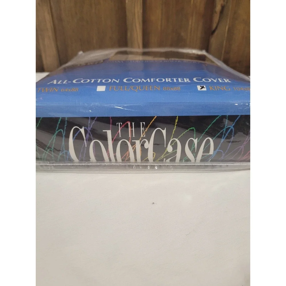 The  Color Case  Cover Comforter  Blue